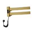 thumbnail image 4 of veasfak Electric Heated Towel Rack Wall Mounted Warming Rack for Shower Bathroom SPA gold, 4 of 9