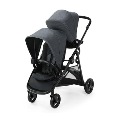 Graco Ready2Grow 2.0 Double Stroller, Foldable and Infant Car Seat Compatible*, Rafa