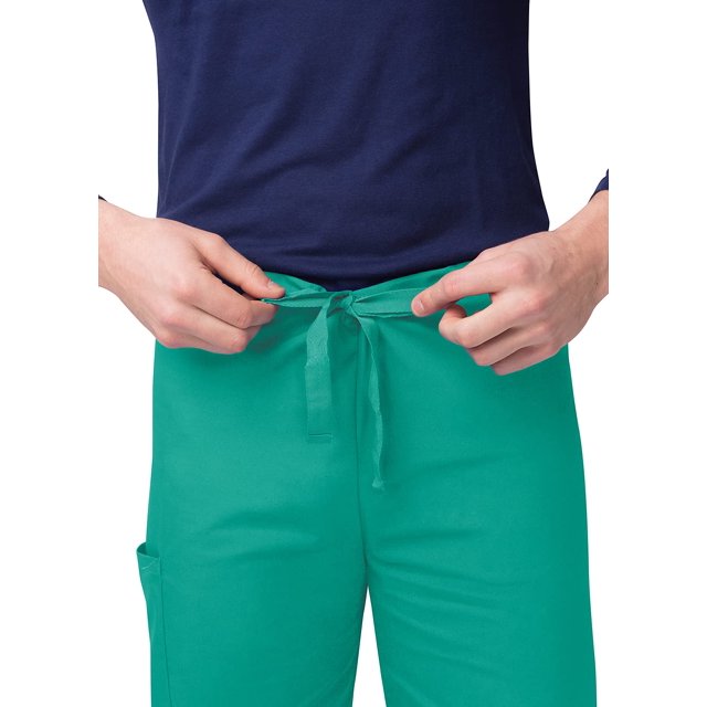 Adar Universal Sarraus pour Hommes - Pantalon de Sarrau à Jambe Fuselée avec Cordon