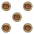 thumbnail image 3 of mmirethe Unique Style Round Wall Clock Timeless For Any Space Durable Construction Decorative Wall Clock As Shown type 9 5Set, 3 of 6