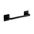 thumbnail image 4 of Lefu Self-Adhesive Towel Rod Storage Rack, Towel Bar Stick on Wall Bath Towel Holder Rail Rack,Black S, 4 of 4