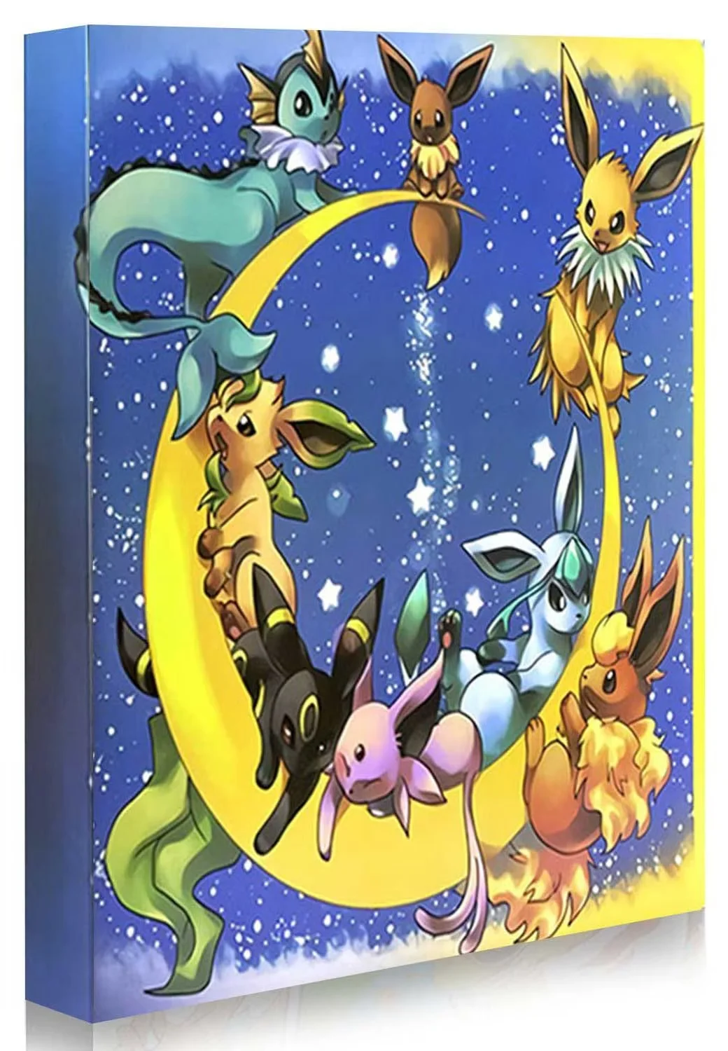 Trading Card Binder, 9-Pocket Album Book Holder, Fits for TCG Game 432 Cards(QQBD8)