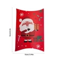 thumbnail image 3 of Vaidha Christmas Pillow Box Candy Chocolate Packaging Box Nougat Baking Box New Year Nut Gift Box Empty Box, 3 of 6