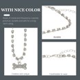 thumbnail image 3 of Miangastore Pet Dog Necklace Adjustable Pet Necklace Pet Cat Collar Dog Rhinestone Necklace, 3 of 8