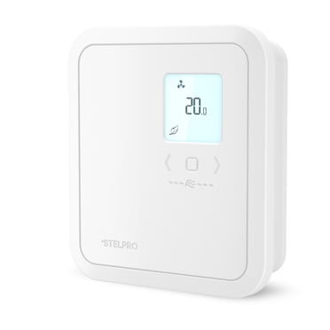 Stelpro Thermostats Électroniques Non Programmables pour Ventilateurs Chauffants et Unités à Ventilation Forcée - Blanc (ST252NPFF - 2500W)