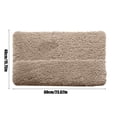 thumbnail image 3 of TopLLC Bathroom Rugs Bathroom Rugs Bath Mat For Back Of Foot Rubbing Thick Soft And Non-Slip Full Wrap Bath Mats Water Absorbent And Washable Bath Rug For Bathroom Shower bath cushion, 3 of 6