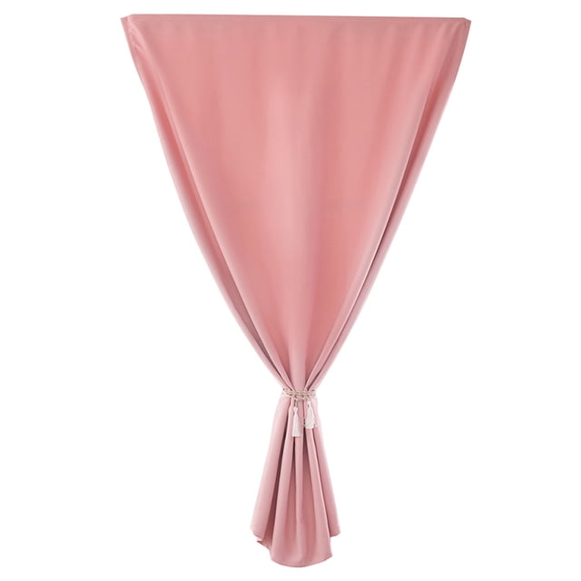 1 Pce Rideau Aoresac Maison Simple Couleur Unie Occultant Double Face Velcro Tissu de Rideau Décoration Maison
