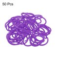 thumbnail image 3 of Unique Bargains 2' OD 1.6' ID Loose Leaf Rings Binder Ring, Purple, 50 Pack, 3 of 6