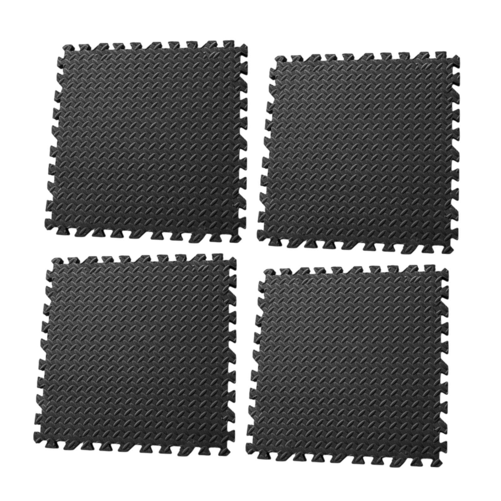 BELOVING 4 Pieces Puzzle Exercise Mat Thickened Kids Play Areas for Yoga Home Fitness