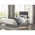 thumbnail image 2 of Lexicon Potrero Twin Upholstered Panel Headboard in Gray, 2 of 4