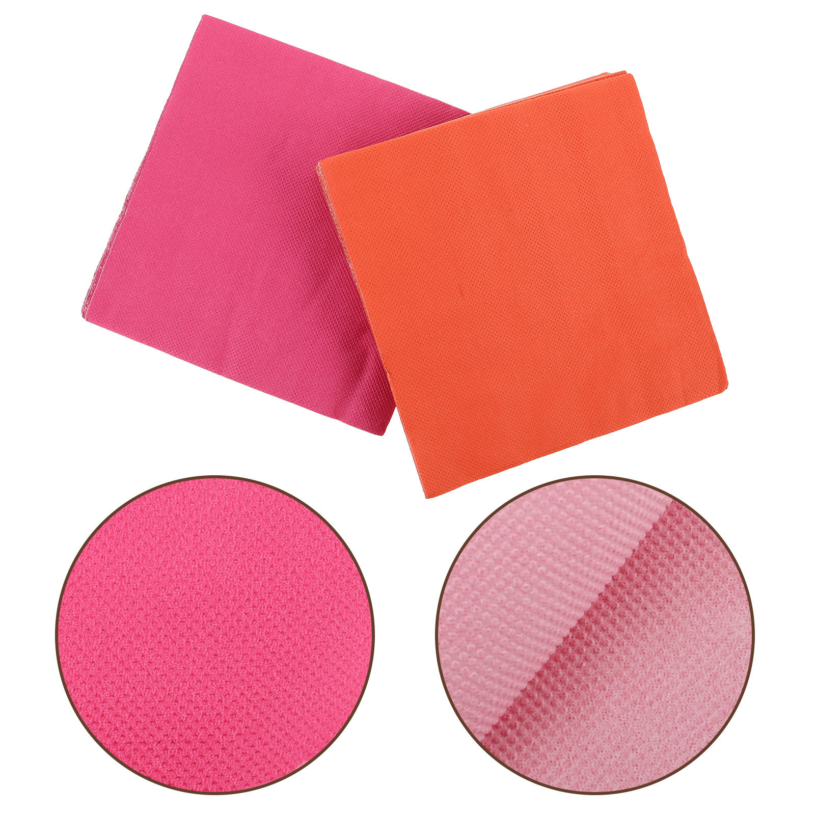 SKISUNO 80Pcs Vibrant Disposable Paper Towels for Bathroom Guest Use and Party Decorations