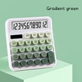thumbnail image 1 of Amzcrzy A Calculator Solar Calculator High Color Dopamine 12 Bit Mechanical Key Scientific Computer Desk Organizer School Supplies Teacher Supplies Back To School Supplies Office Desk Accessories, 1 of 2