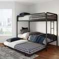 thumbnail image 1 of DHP Isaiah Triple Twin Metal Bunk Bed, 1 of 7