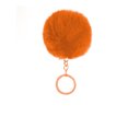 thumbnail image 1 of Fuzzy Ball Keychain Supple Comfortable Lovely Key Rings Adorable Practical Key Chains Women for Children Adults Elderly Students Orange 5cm, 1 of 8
