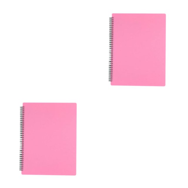 Maytalsory A4 Sheet Music Organizers Stay Organized On Go Waterproof And Stain Resistant light pink 2Set