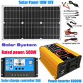 thumbnail image 2 of 110-220 Solar Battery Inverter 4000W/6000W Solar Panel 18W Controller LED Display Solar Inverter Battery Smart Charging Board ,Safety, 2 of 7