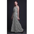 thumbnail image 5 of Bimba Ikat Ladies Round Neck Sleeveless Long Tank Casual Maxi PrintDress-Medium, 5 of 5