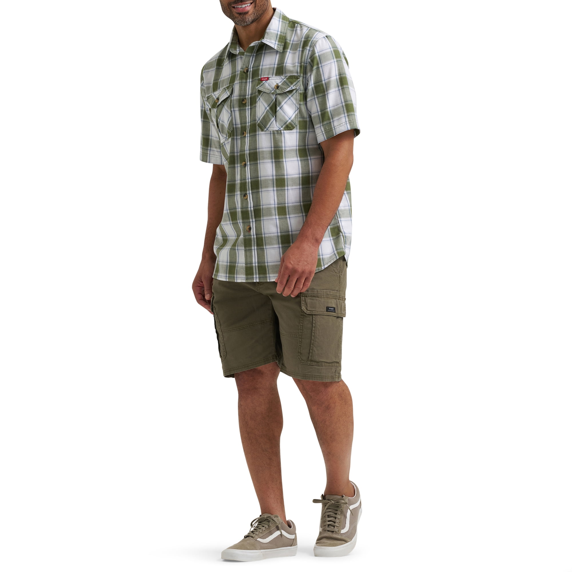 Wrangler® Men's Short Sleeve Woven Shirt