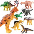 thumbnail image 1 of 12pcs Dinosaur Model Educational Plastic Simulated Dinosaur Toy Children Lifelike Biological Toy Gift, 1 of 9