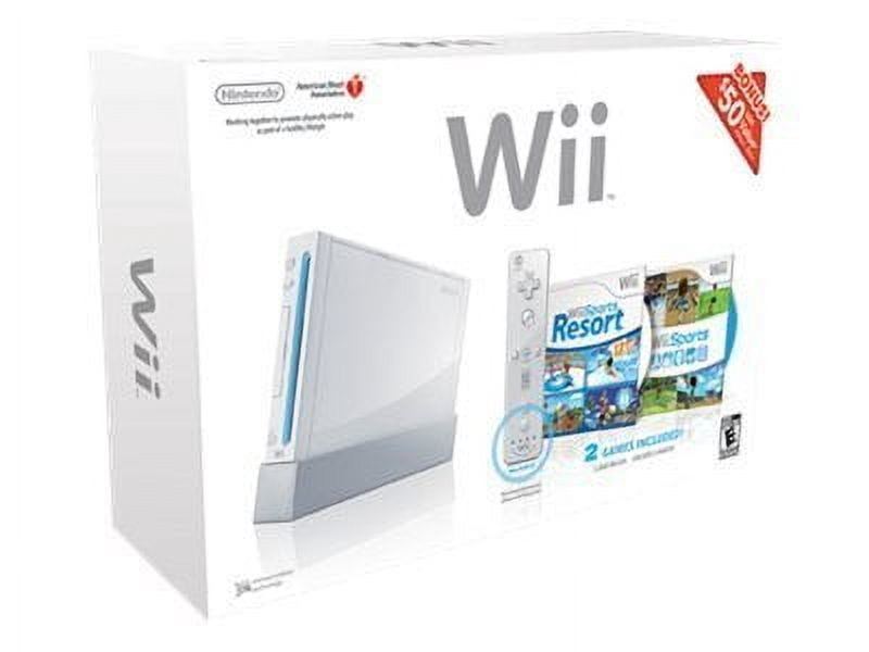 Nintendo Wii - Sports Resort Pak - game console - white - Wii