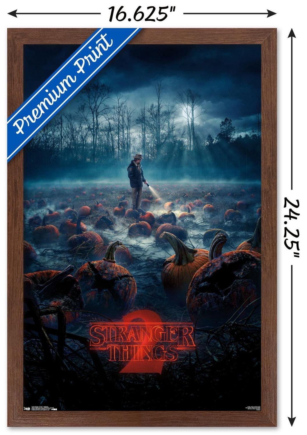 Netflix Stranger Things: Season 2 - Pumpkins Wall Poster