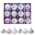 thumbnail image 1 of 24PCS Christmas Tree 6cm Ball Bauble Hanging Home Party Ornament Decor, 1 of 3