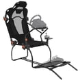 thumbnail image 1 of BeesClover Racing Wheel Stand, Foldable Simulator Cockpit for Logitech G923/G920/G29 & Thrustmaster, Adjustable Steering Wheel & Pedal Mount, Compatible with Fanatec, Hori, 1 of 7