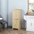 thumbnail image 2 of HOMCOM Garde-Manger de Cuisine 48 Pouces, Armoire de Rangement avec Porte de Grange, Naturel, 2 of 10