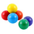 thumbnail image 2 of BELOVING 6 Pieces Rainbow Wooden Balls Colored Replacement Color Recognition for Kids Style A, 2 of 10