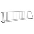 thumbnail image 1 of KFFKFF 111" Long All-Steel Bicycle Rack, Accommodates 9 Bikes, Single-Sided Stand for Garage, Street, and Yard Storage, 1 of 9