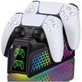 thumbnail image 1 of PS5 Controller Charger, PS5 Accessories with Dual Controller Charging Dock for PS5 Controller, 1 of 14