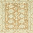 thumbnail image 1 of Ahgly Company Indoor Square Abstract Khaki Gold Abstract Area Rugs, 3' Square, 1 of 6
