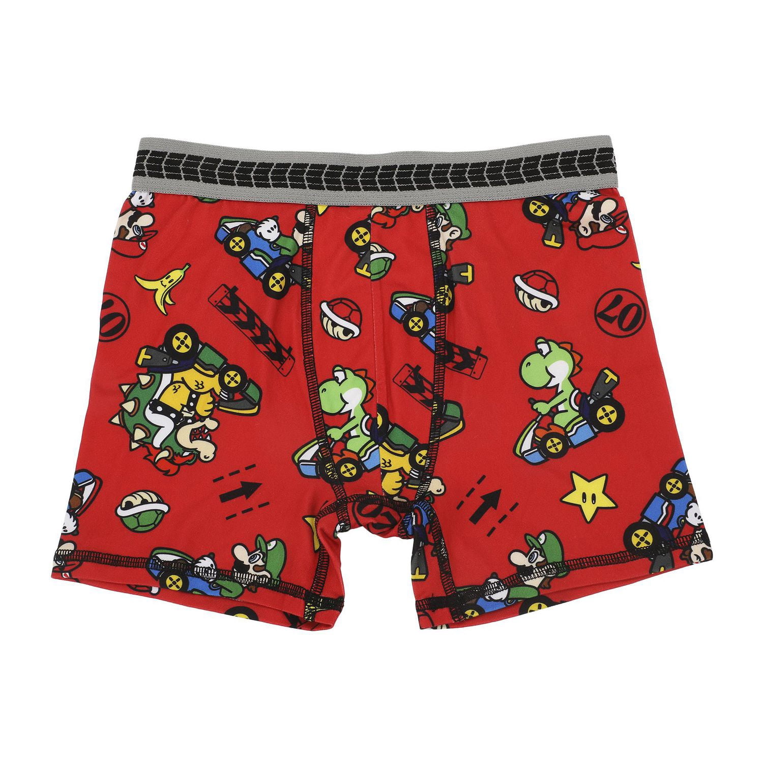 Mario Kart Boys' 4-Pack Boxer Briefs
