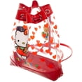 thumbnail image 2 of Hello Kitty Clear Drawstring Backpack, 2 of 4