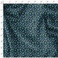 thumbnail image 4 of Soimoi Blue Crepe Silk Fabric Wild Animal Print Fabric by The Yard 42 Inch Wide, 4 of 5