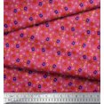 thumbnail image 2 of Soimoi Georgette Viscose Fabric Trophy,Timer Clock & Basketball Sports Printed Craft Fabric by The Yard 42 Inch Wide, 2 of 3