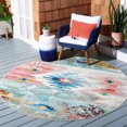 thumbnail image 1 of SAFAVIEH Barbados Aztec Corals Outdoor Area Rug, 1 of 6