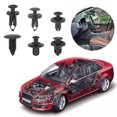 thumbnail image 3 of Pluokvzr 190pcs Car Bumper Retainer Clips Plastic Fender Clips Rivets Fasteners Push Retainer Kit Universal Auto Bumper Fastener Kit 6 Sizes Auto Panel Bumper Trim Clips, 3 of 5