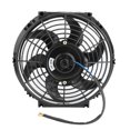 thumbnail image 1 of Radiator Fan Electric Fan Cooling Fan Slim Fan Universal Fan 10in Electric Radiator Slim Fan Push/Pull 12V With Installation Accessories, 1 of 8