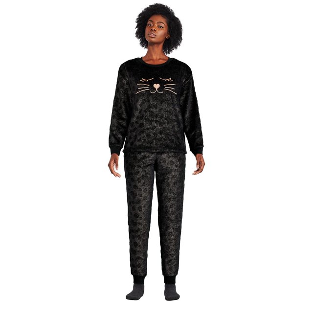 Pyjama 2 pièces en peluche George pour femmes