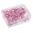 thumbnail image 3 of Rongfmy 50 Pieces Push Drawing Office Thumbtack Pink, 3 of 9