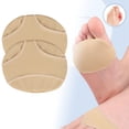 thumbnail image 4 of Fokuz Gel Forefoot Pads For High Heels Friction And Absorbing Half Size Inserts, 4 of 6