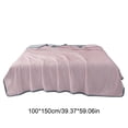 thumbnail image 3 of Cool Summer Quilt 39x59 Inch Lightweight Soft Air Conditioned Blanket for Bed, Breathable Washable Polyester Comforter for Hot Weather, 3 of 6