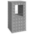 thumbnail image 1 of vidaXL Gabion Basket Post 50x50x100 cm Iron, 1 of 4