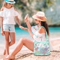 thumbnail image 1 of Green Beach Toy Mesh Bags For Kids Seashell Bags With Sand Toy Net Bag, 1 of 9