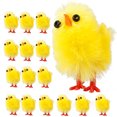 thumbnail image 3 of 60PCS Mini Easter Chicks Yellow Easter Decoration Toy Spring Home Garden Decor Party Favors And Gifts For Kids, 3 of 8