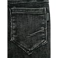 thumbnail image 3 of KIDSCOOL SPACE Toddler Little Kids Ripped Holes Elastic Waist Band Denim Jeans Pants, 3 of 6