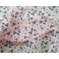thumbnail image 5 of oneOone Silk Tabby Fabric Triangle Geometric Print Fabric By The Yard 42 Inch Wide, 5 of 5