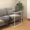thumbnail image 1 of vidaXL Side Table White 55x35x66 cm Engineered Wood, 1 of 4