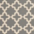 thumbnail image 3 of Safavieh Courtyard Anthracite Indoor Outdoor Rug - Runner 2'3" x 10', 3 of 4